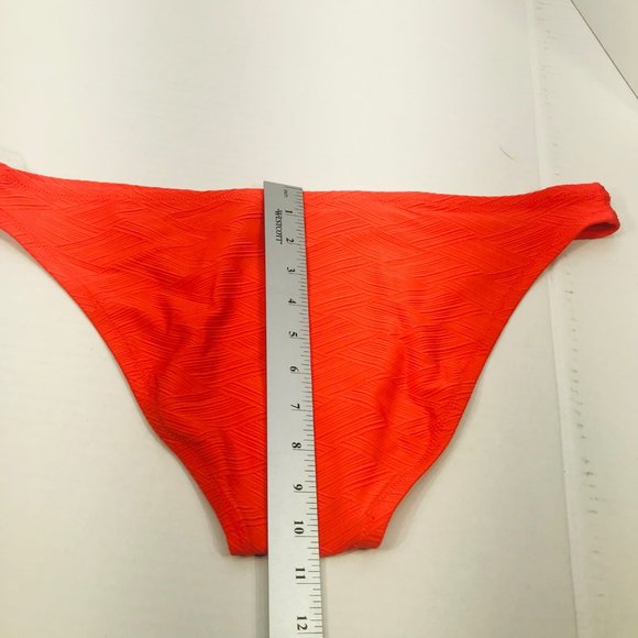 Shade And Shore Women's Size XL 16-18 Cheeky Bikini Swim Bottom Orange New - Picture 8 of 8